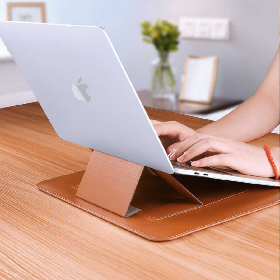 Wiwu Macbook Skin Pro Macbook Pro 16.2 2023 A2780 Portable Stand Kılıf - 11 Wiwu Macbook Skin Pro Macbook Pro 16.2 2023 A2780 Portable Stand Kılıf - 11